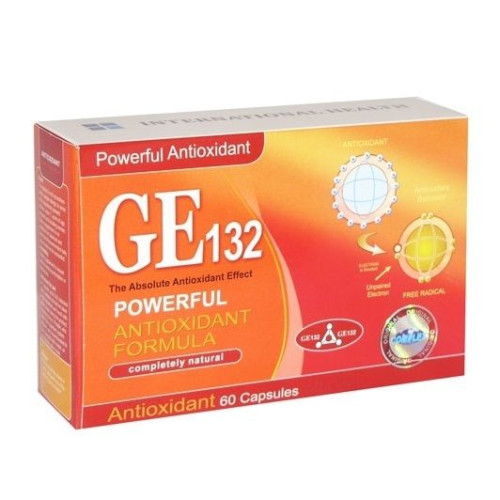 GE132 Antioxidant Immune Stimulant for High Protection Against Viruses and Infections 500 mg 60 Capsules