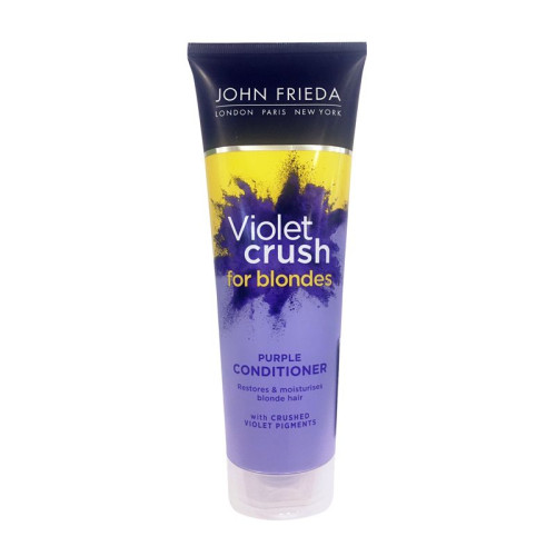 John Frieda Violet Crush Conditioner for Blonde Hair Against Yellow Tones 8.45 fl oz (250 ml)
