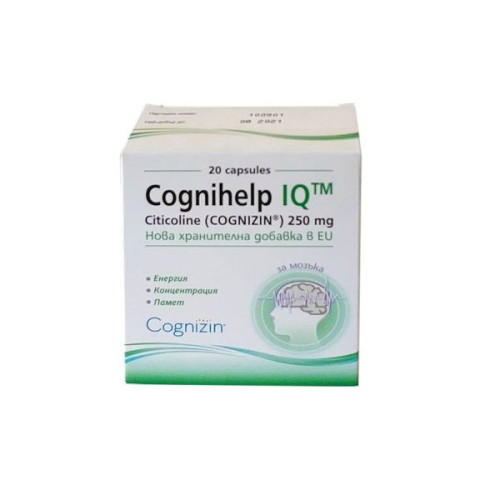 Cognipil Iq Citicoline Capsules for Better Memory and Concentration 20 pcs 250 mg