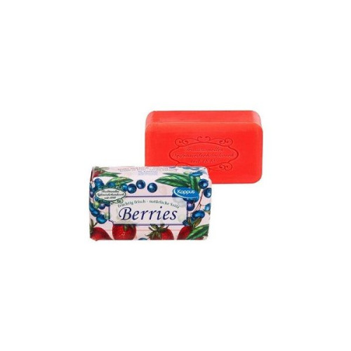 Kappus Berries Soap with Strawberry and Blueberry Scent 1 1.76 oz (50 g)