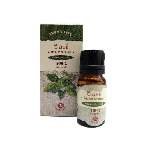 Kateko Natural Essential Oil for Regulating Digestion Basil 0.34 fl oz (10 ml)