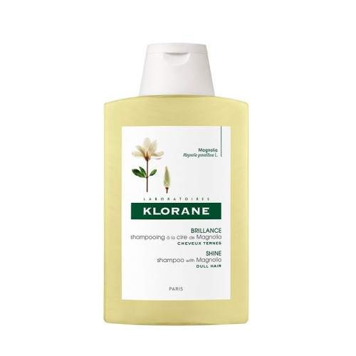Klorane Shampoo with Magnolia Wax for Shiny Damaged Hair 6.76 fl oz (200 ml)