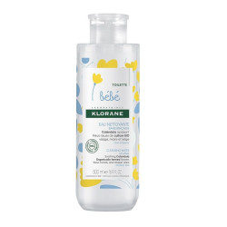 Klorane Baby Cleansing Water for Babies for Normal Skin Without Rinsing 16.91 fl oz (500 ml)