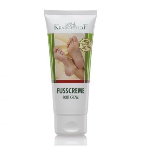 Krauterhof Softening Cream with Wild Chestnut Red Vine Leaves and Shea Butter for Feet 3.38 fl oz (100 ml)