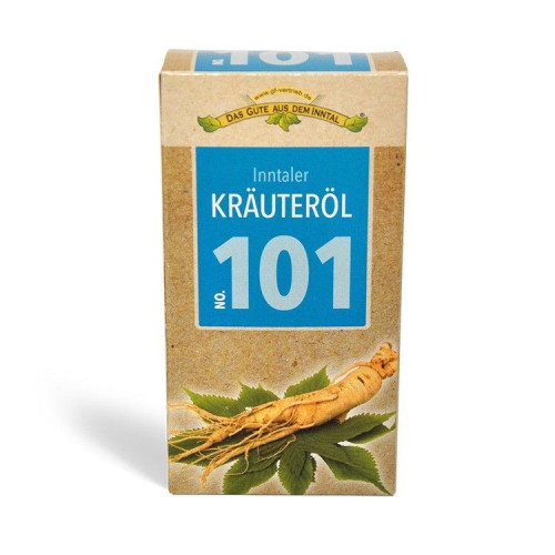 Inntaler Krauterol Herbal Oil with 101 Herbs 3.38 fl oz (100 ml)