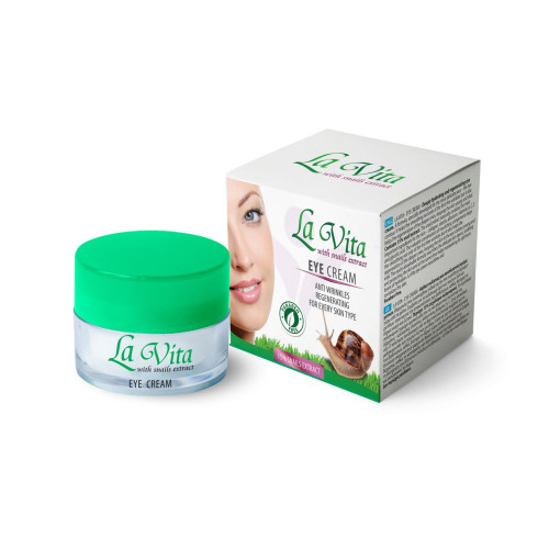 La Vita Regenerating Eye Contour Cream with Snail Extract 0.85 fl oz (25 ml)