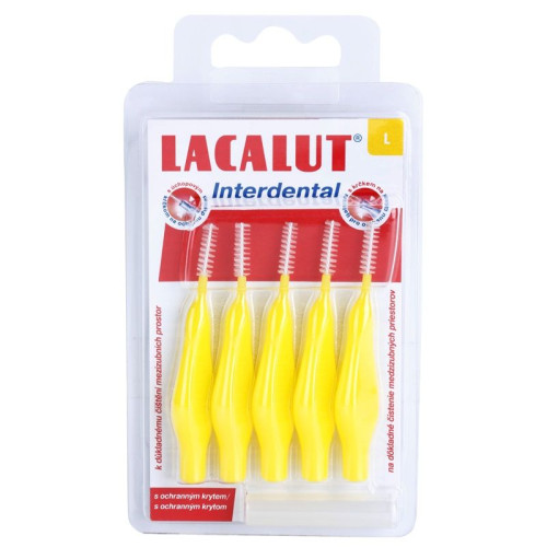 Lacalut Interdental Brushes for Cleaning Teeth Size L 5 pcs