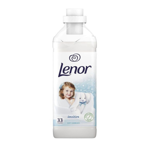 Lenor Sensitive Soft Embrace Concentrated Fabric Softener 33.81 fl oz (1000 ml)