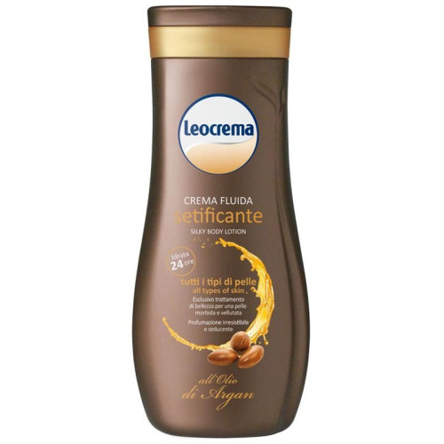 Leocrema Argan Body Lotion with Argan Oil 13.53 fl oz (400 ml)