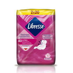 Libresse Ultra Thin Fresh Protect Sanitary Pads 40 pcs