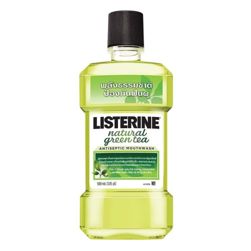 Listerine Green Tea Mouthwash with Green Tea for Fresh Breath 16.91 fl oz (500 ml)