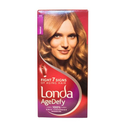 Londa Age Defy Cream Hair Dye for Complete Gray Coverage Color 7/3