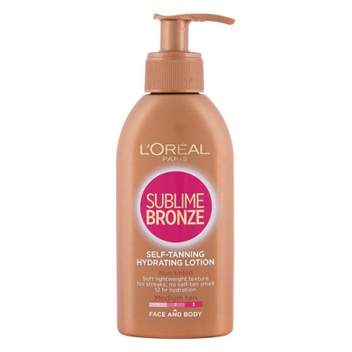 L'oreal Sublime Bronze Self-Tanning Milk for Face and Body 5.07 fl oz (150 ml)