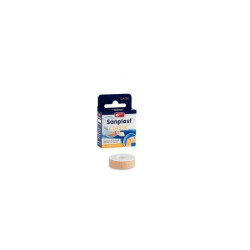 Medica Sanplast Classic Strong Adhesive Bandage for Normal Skin 0.49"/5.47 yd (1.25 cm/5 m) 1 pc