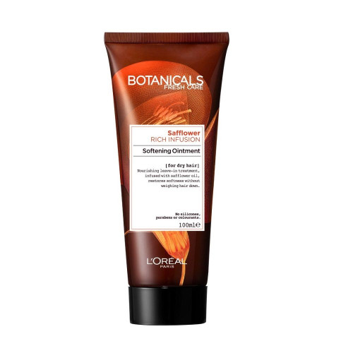 L'oreal Botanicals Fresh Care Safflower Softening Balm for Dry Hair 3.38 fl oz (100 ml)