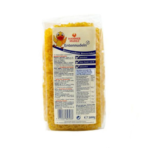 Hammer Muhle Entennudeln Gluten-Free Pasta for Children Ducklings 10.58 oz (300 g)