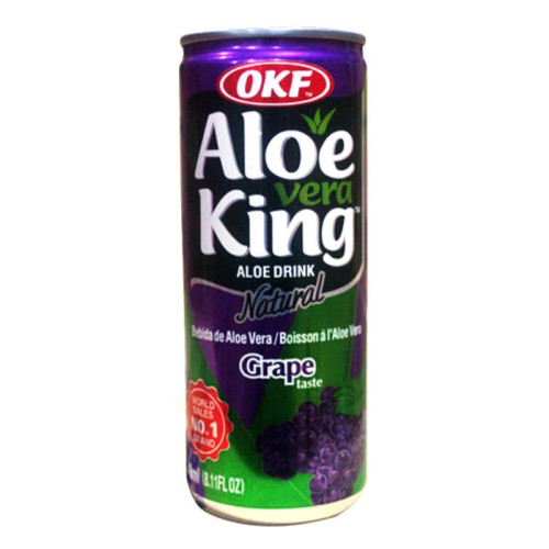 Aloe Vera King Aloe Vera Drink with Grapes 8.12 fl oz (240 ml)