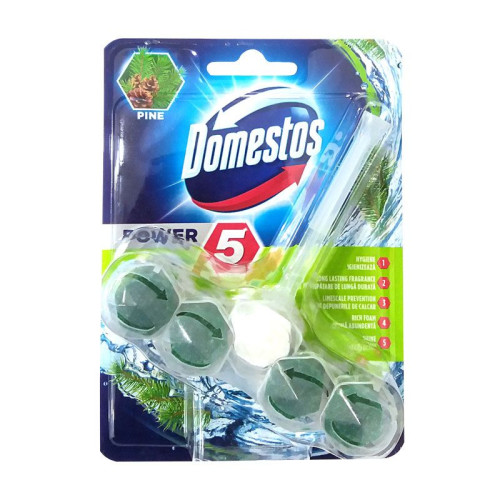 Domestos Pine Toilet Bowl Freshener with Pine Scent 1 pc