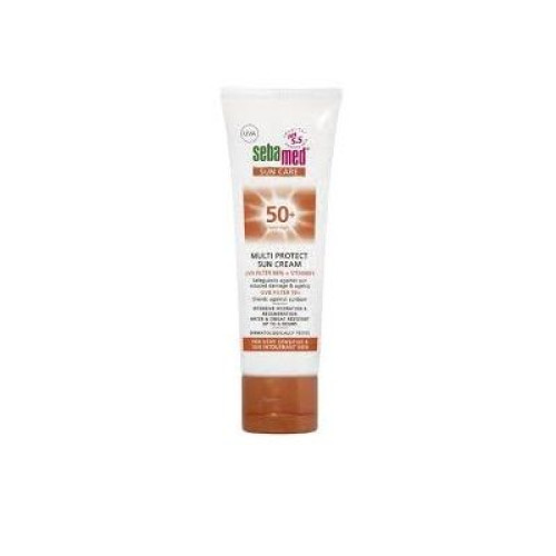 Sebamed Sun Care Multi-Protect Cream Sunscreen for Face and Body SPF 50 2.54 fl oz (75 ml)