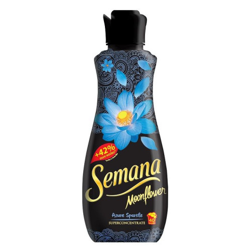 Semana Moonflower Azure Sparkle Concentrated Fabric Softener 33.81 fl oz (1000 ml)