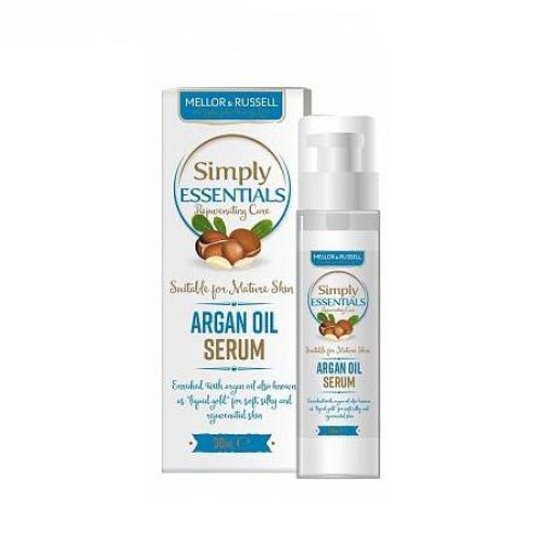 Simply Essentials Argan Oil Face Serum with Argan for Mature Skin 1.01 fl oz (30 ml)