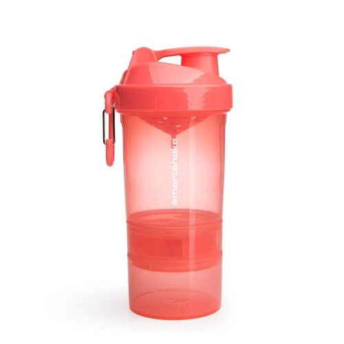 Smartshake Original 2 Go Shaker Coral 20.29 fl oz (600 ml)