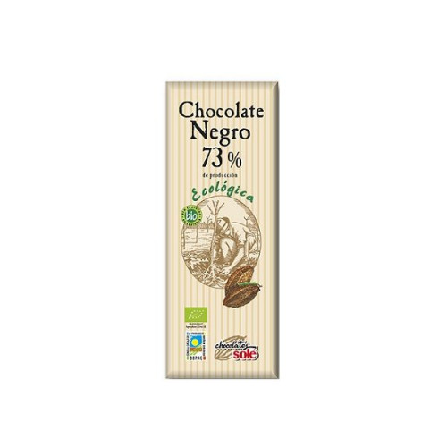 Sole Organic Dark Chocolate with 73% Cocoa Gluten-Free 0.88 oz (25 g)