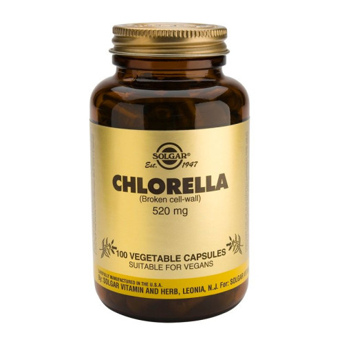Solgar Chlorella for a Healthy Heart 520 mcg 100 Capsules