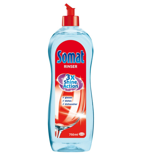Somat Rinser Dishwashing Rinse Aid 25.36 fl oz (750 ml)