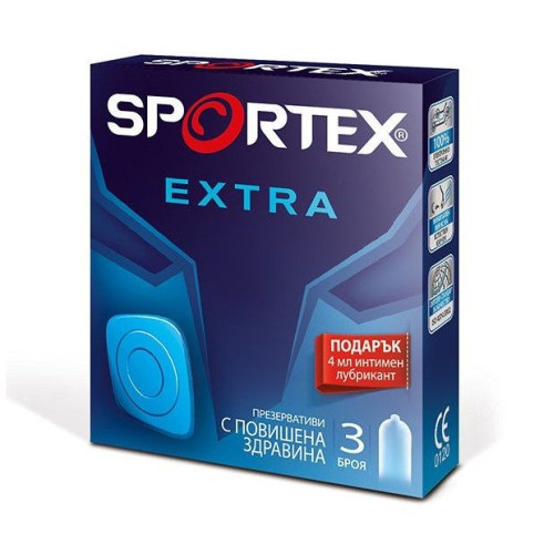Sportex Extra Condoms 3 pcs