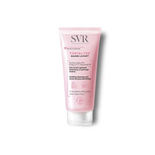 SVR Topialyse Deep Cleansing Body Balm for Atopic and Dry Skin 6.76 fl oz (200 ml)