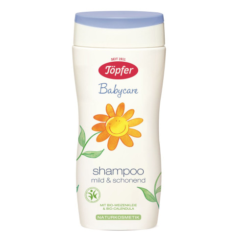 Topfer Baby Shampoo with Organic Wheat Bran and Organic Calendula 6.76 fl oz (200 ml)