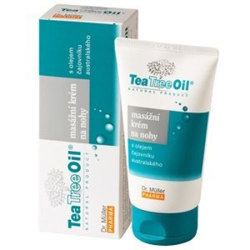 Tea Tree Oil Foot Massage Cream with Tea Tree Oil 5.07 fl oz (150 ml)