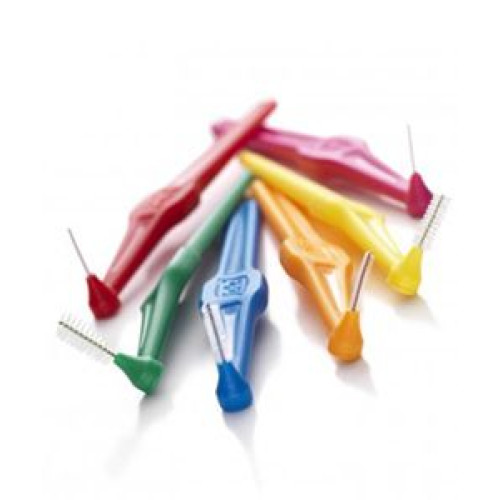 Tepe Interdental Brush Angle Interdental Brushes Mix 6 pcs