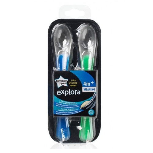 Tommee Tippee Explora Soft-tip Spoons for Children Aged 4 to 7 Months 2 pcs