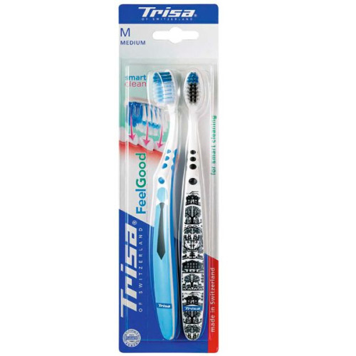 Trisa Feel Good Toothbrush Set Size M