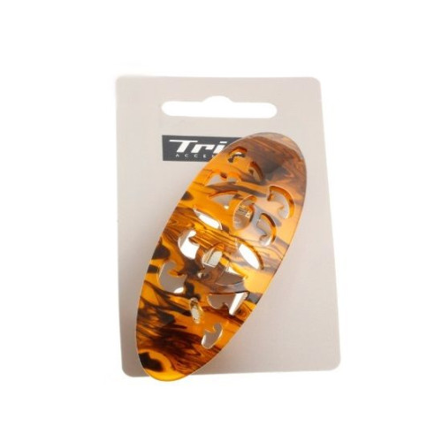 Trisa K5 137.23 Plastic Hair Clip Brown
