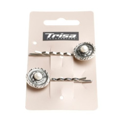 Trisa Hair Clips with Decoration 2 pcs