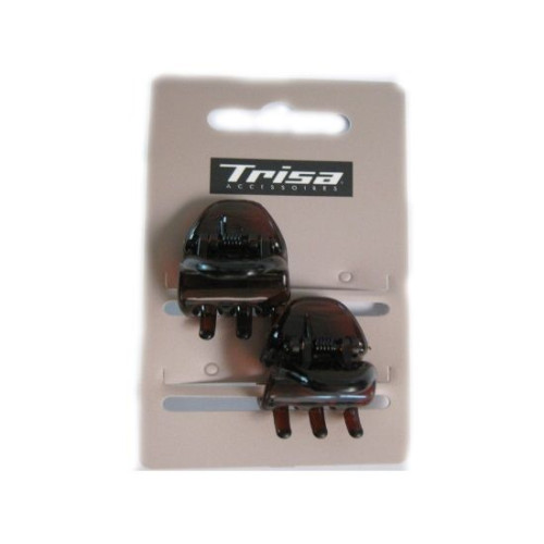 Trisa K4 180.23 Small Hair Clip Brown 2 pcs