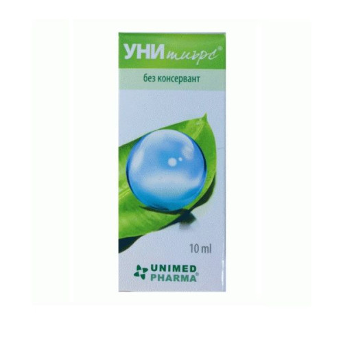 Unimed Pharma Unitears Drops for Dry Eyes 0.34 fl oz (10 ml)
