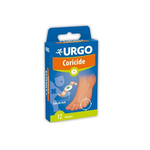 Urgo Coricide Corn Plasters and Corn Remover for Local Treatment 12 Plasters