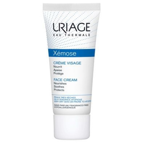 Uriage Exmos Moisturizing and Soothing Face Cream for Very Dry Skin 1.35 fl oz (40 ml)