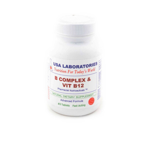 USA Laboratories Complex with Vitamin B12 30 Tablets