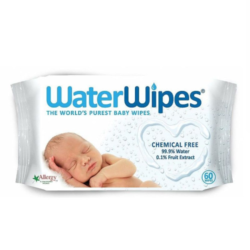 Water Wipes Baby Wipes for Sensitive Skin 60 pcs