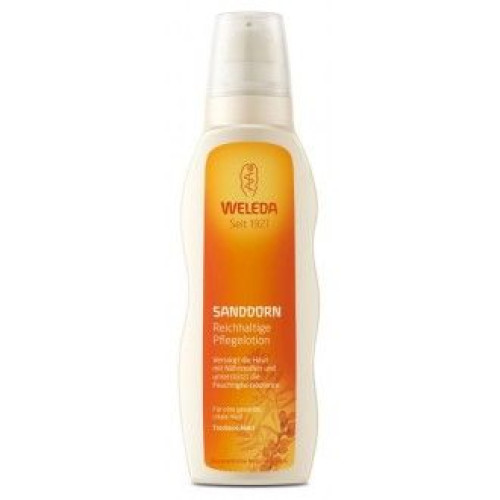 Weleda Nourishing Body Lotion with Sea Buckthorn 6.76 fl oz (200 ml)