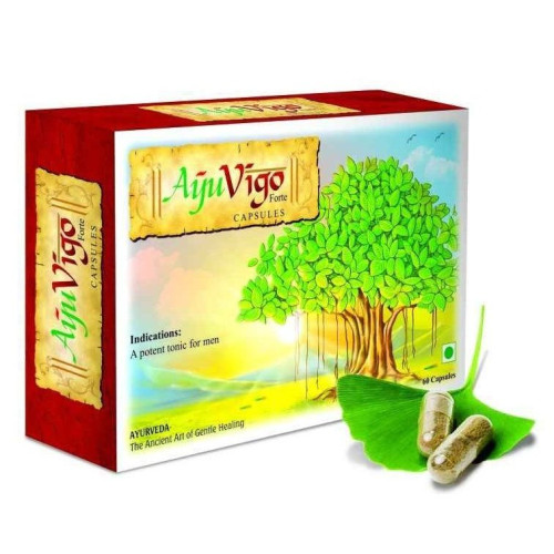 Ayuvigo Forte for Men Under Physical and Mental Stress 60 Capsules