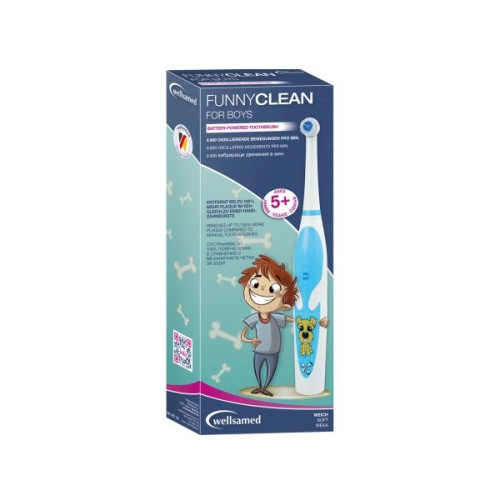 Wellsamed Funny Clean Electric Toothbrush for Boys