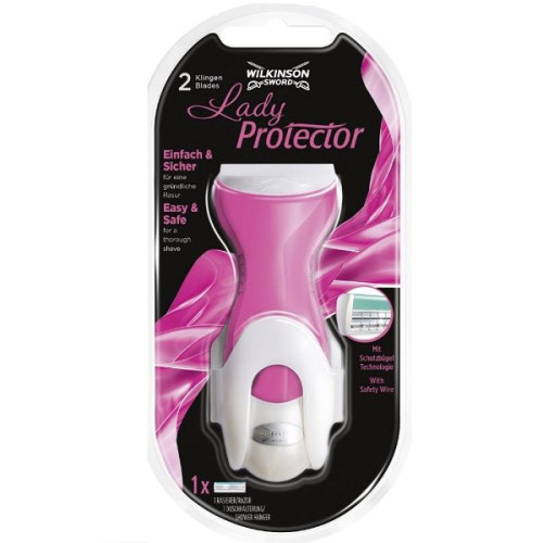 Wilkinson Sword Lady Protector Women's Razor with 2 Replacement Blades