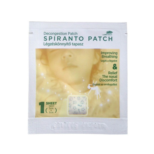 Spiranto Patch Three-layer Nasal Strip 21.65 in (55 cm) 5 pcs