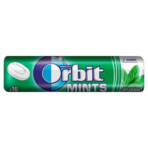 Orbit Spearmint Refreshing Mints with Mint Flavor 16 pcs